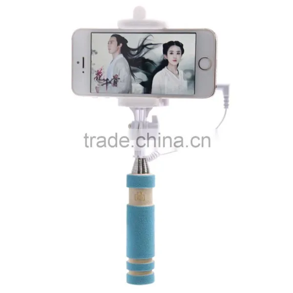 2015 Hot in Pocket Mini Selfie Stick With Wired photo-5