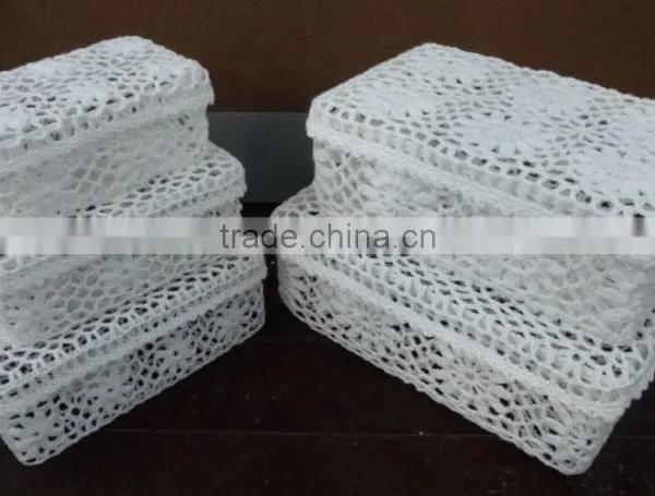 Crochet Oval Box photo-4