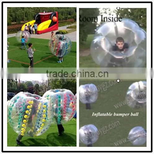 High Quality Inflatable Ball Suit Walk in Plastic Bubble Ball Human Sized Hamster Ball for Sale photo-3