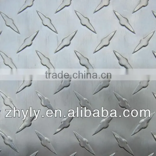 Emboss Aluminum Sheet With Five Bars 1mm 2mm 3mm in Low Price of Aluminum Sheet photo-3