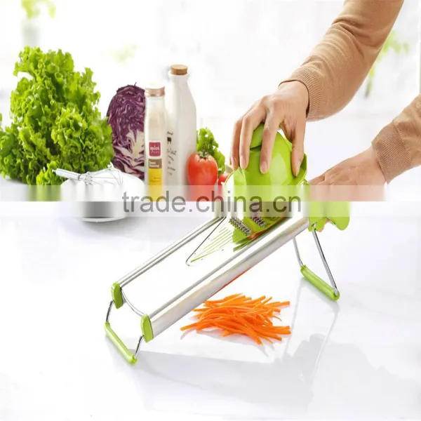 Stainless Steel Hand Mandoline V Blade Fruit and Vegetable Slicer photo-5