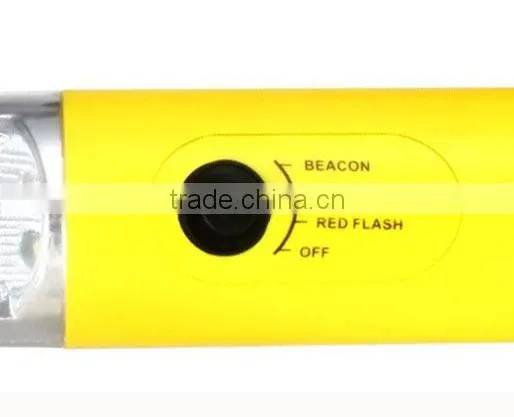 4 in 1 Car Security Tool Life Saving Hammer Alarm Emergency Light Flashlight photo-2