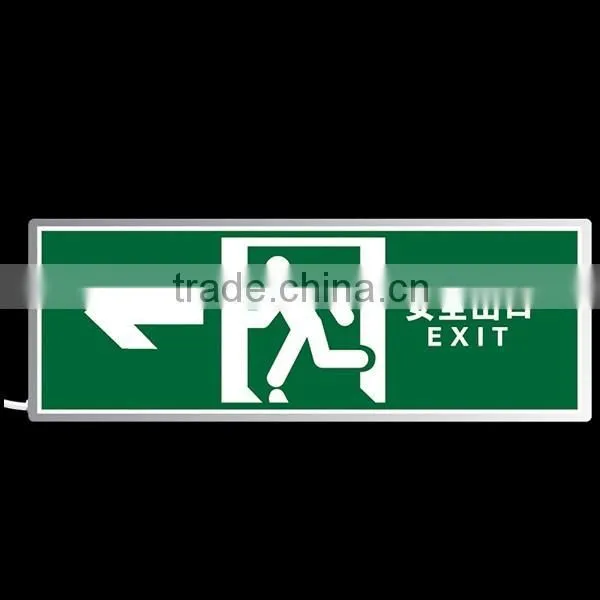 Emergency Signs Made by EL