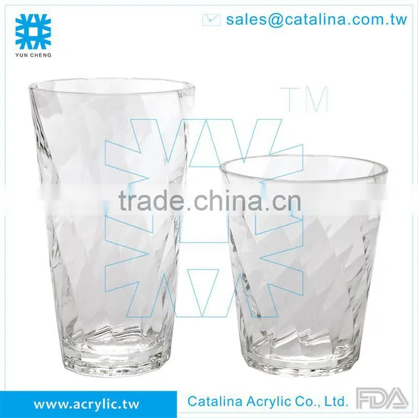 Plastic Acrylic HEART BOTTOM TUMBLER photo-2