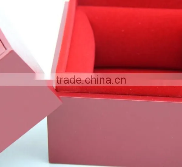 High Quality Square Packaging Box With Custom Gold Stamping Logo and Soft Pad photo-3