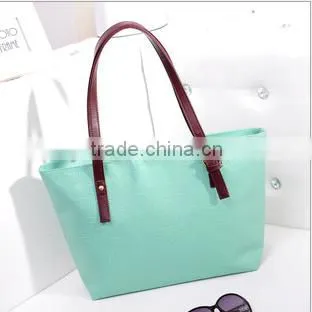 Fashion New Products 2015 Wholesale Women's Leather Bag photo-2