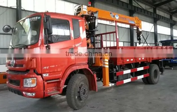 10ton Crane With Telescope Arms, SQ10S4, Hydraulic Crane on Truck. photo-2