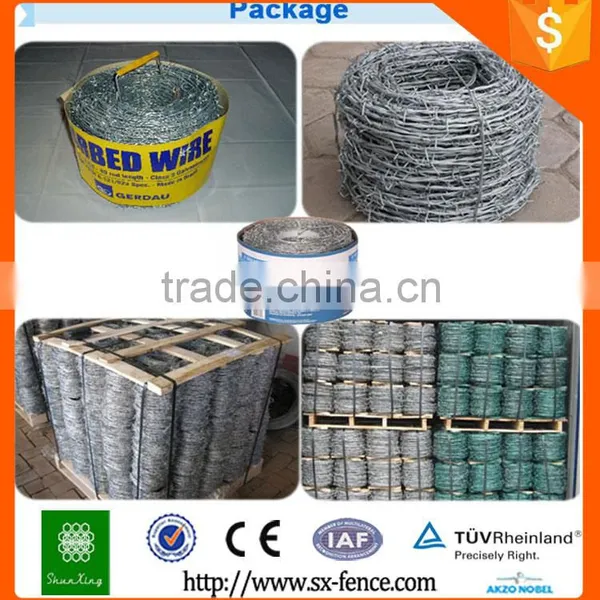 Anping Direct Factory Galvanized Barbed Wire For Fence photo-6
