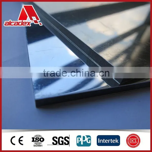 Silver Mirror Aluminum Composite photo-2