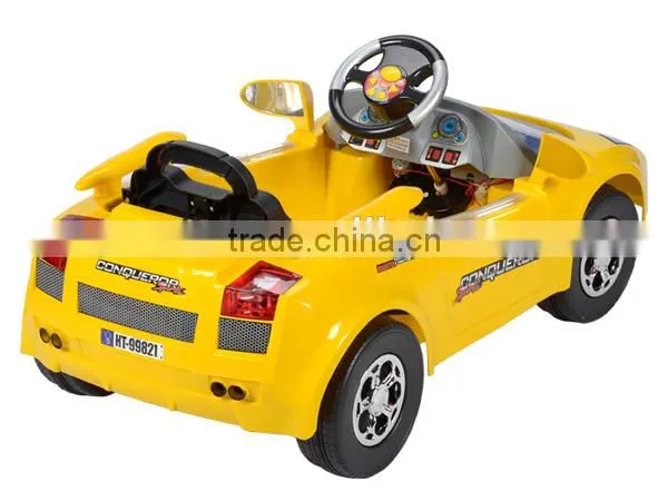 Wholesale Ride on Battery Operated Kids Baby Car,kids rc Car With Music and Light,nice Car for Baby Gift . photo-2