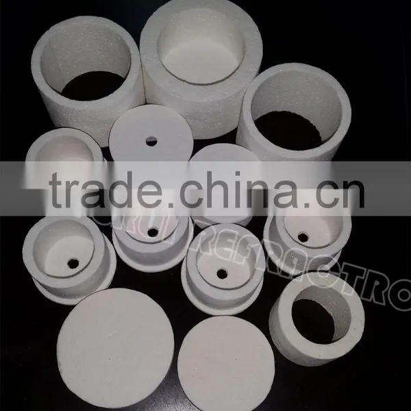 High Purity Refractory Ceramic Fiber Vacuum Formed Tube Shapes photo-3