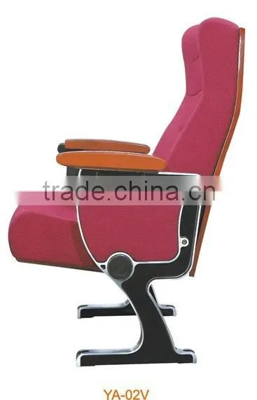 Solid Wood Aluminum Theater Chair/Aluminum Cinema Chair/Aluminum Theater Seating YA-02V photo-3