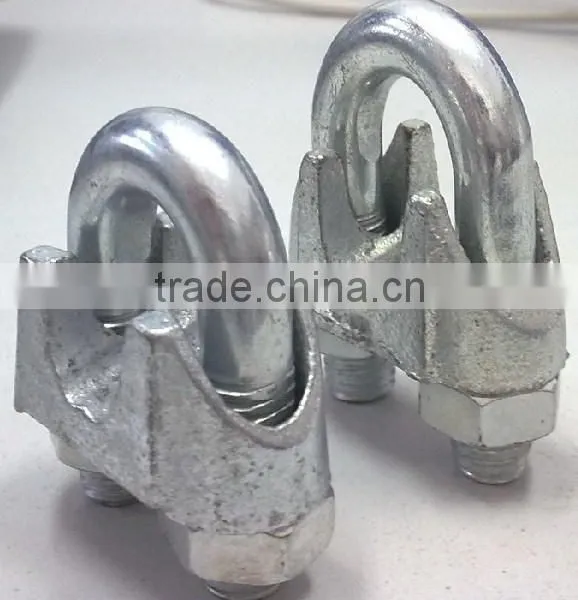 Wire Rope Clip, Metal u Clip Fastener, Clip Clamp Wire u Clip photo-2