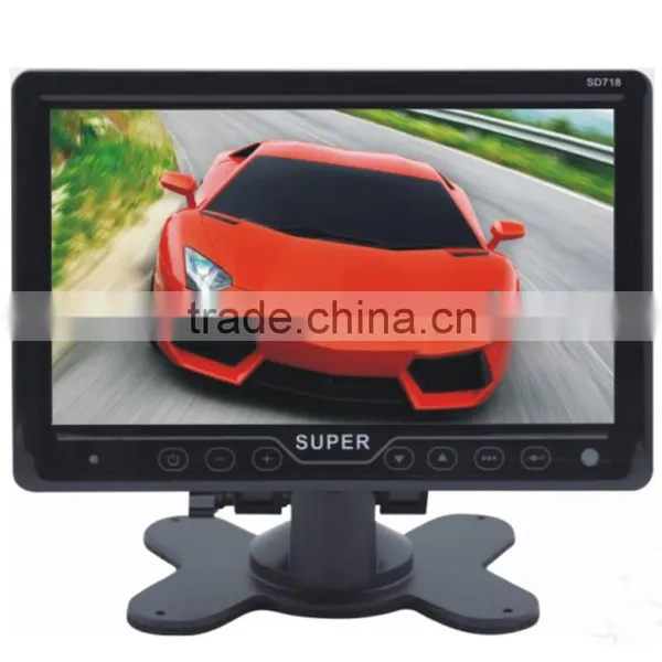 9 Inch Cheap China Touch Key Monitor tv 12 Volt With Usb,sd photo-6