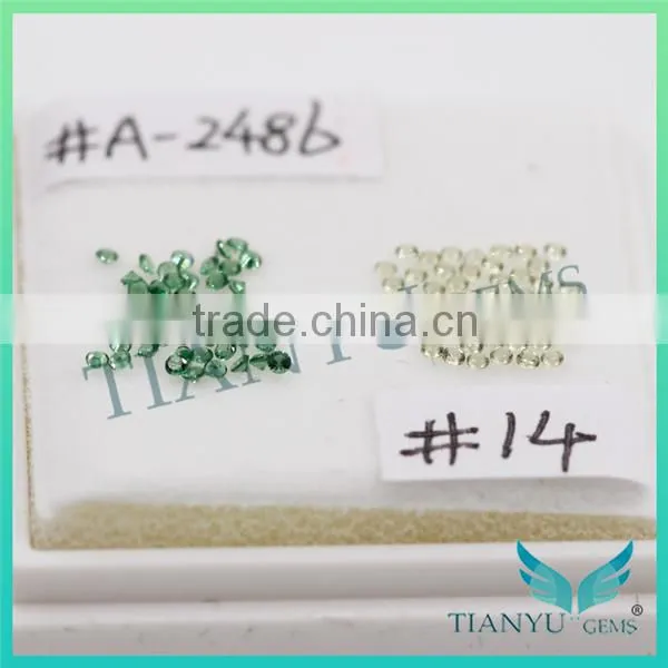 Wholesale in Bulk Gems #A2486 Round Brilliant Cut Nano Sital Stone for Jewelry Price photo-3