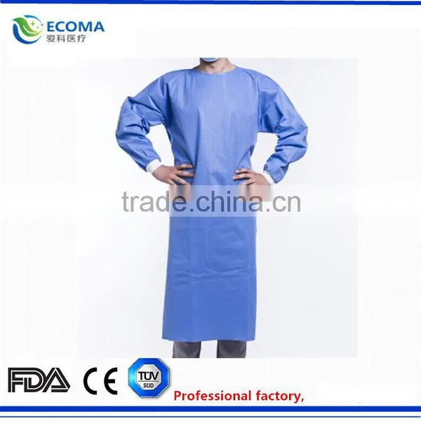 From Factory With FDA AUDIT High Risk Reinforced SMMS Surgical Gown photo-2