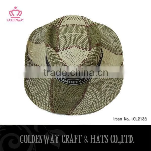 Wholesale Straw Cowboy Hats Farmers Straw Hats Straw Cowboy Hat