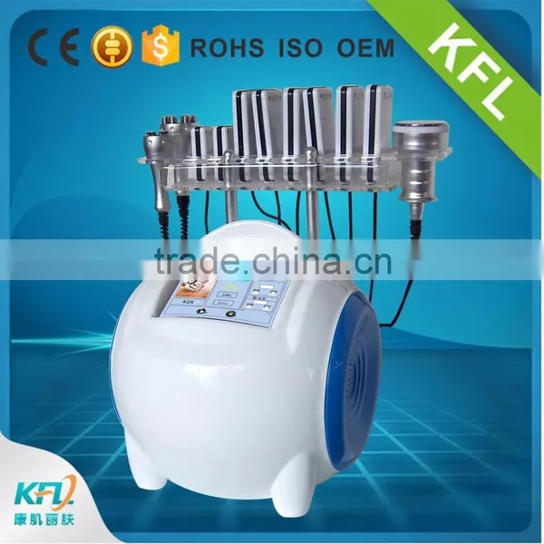 1MHz Portable Slimming Machine Cavitation Ultrasound Fat Reduction Machine Vacuum Rf Lipo Laser