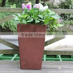 Hotel Use Luxury Pot Fashion Pots Fiberglass Plants Container and Flowers Pots Floating Bonsai photo-6