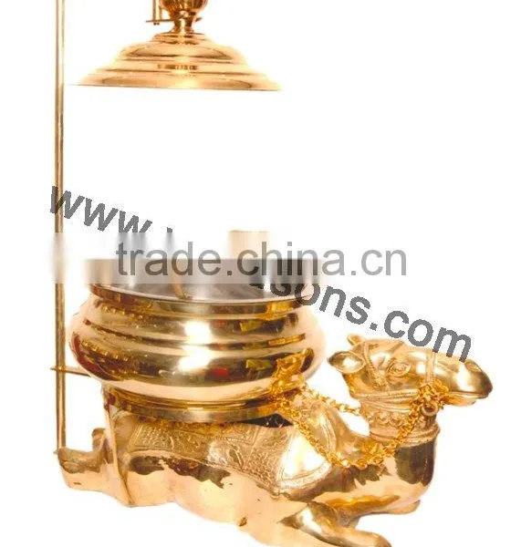 Brass Rounded Base Chafing Dish for Sale | Party Used Chafing Dish | 2015 Wholesale Chafing Dish photo-4