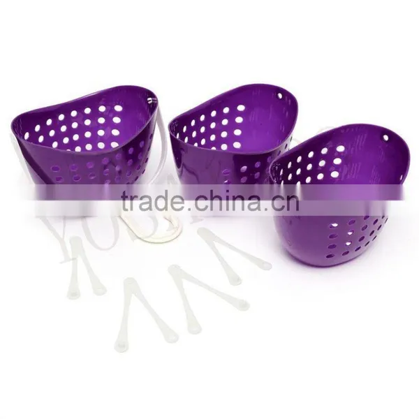 Kitchen Sink Corner Storage Rack Wall Mounted Plastic Storage Basket photo-3