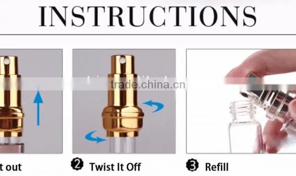 A High Quality Aluminum Mini Perfume Bottle Bulb Atomizer photo-4