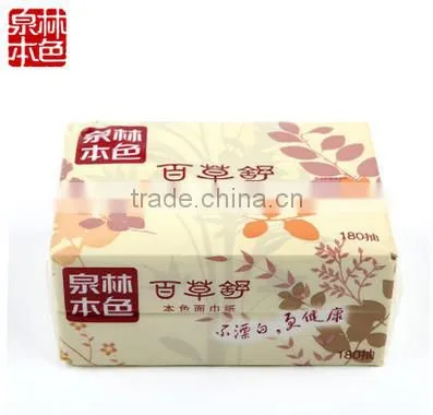2 Ply Pull-out Soft Bag Facial Tissue Paper Super Soft Virgin Pulp Facial Tissue photo-3