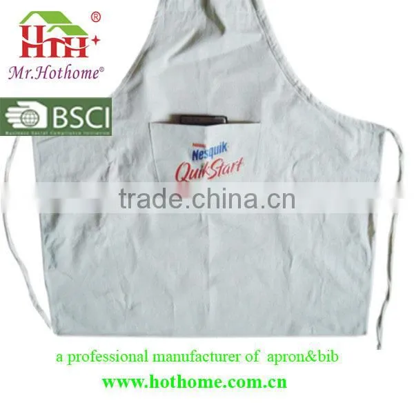 100% Polyester High Quality Wholesale Custom Waterproof Kitchen Apron With Logo Print photo-5