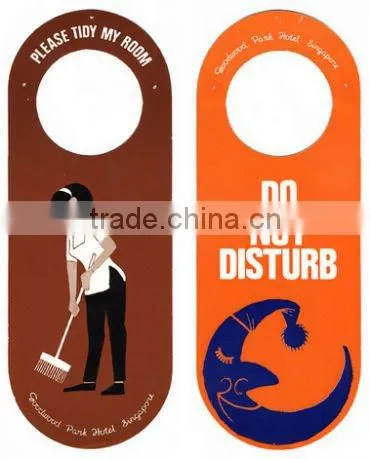 Plastic ABS Cards/Door Hanger for Restaurants photo-2