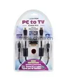 Computer PC To TV HDMI Gold Plated 5 Metre Cable Kit High Definition