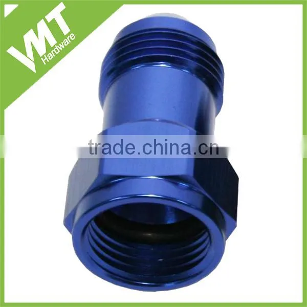 Male Hex Nipple Anodized Aluminum AN10 Flared Fittings Reducing Coupling photo-6
