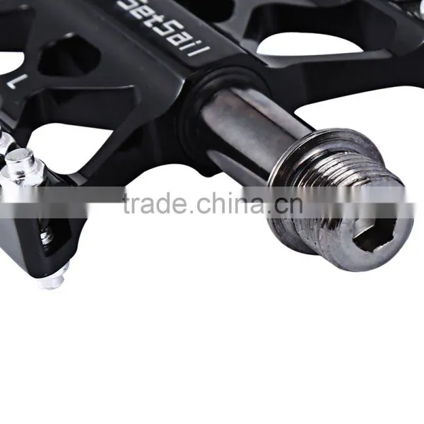 SETSAIL 068 Anti-skid Ultralight Stronger Aluminun Alloy MTB BMX Pedals Flat With Butterfly Shape Road Bicycle Accessories Parts photo-5