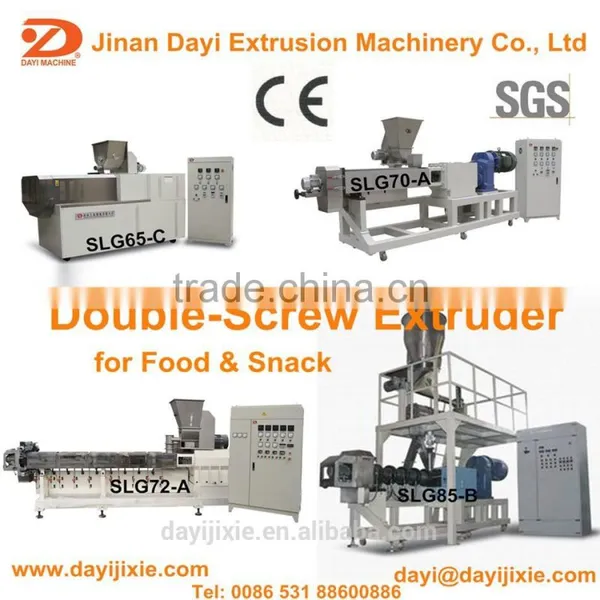 Double-screw Extruder Corn Flakes Breakfast Cereal Machinery From Dayi photo-3