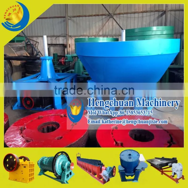 China Manufacture Gold Grinding Wet Pan Mill With High Efficiency photo-4