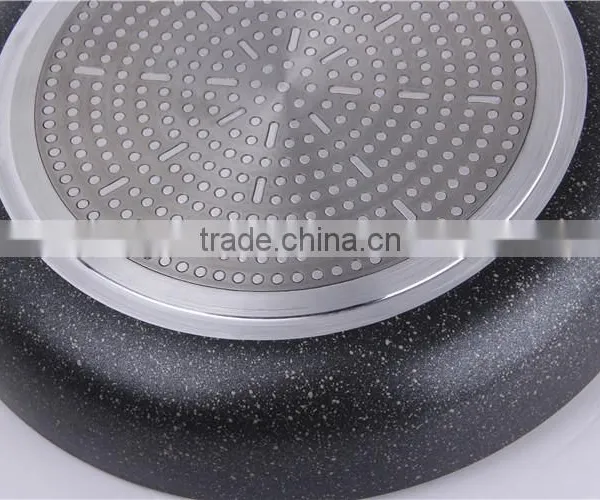 Aluminum Nonstick Marble Coating Frying Pan photo-6