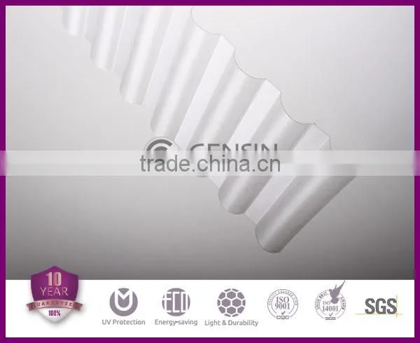 Haining Grade A Polycarbonate Corrugated Sheet /corrugeated Roofing Sheet/polycarbonate Sheet Manufacturer photo-3