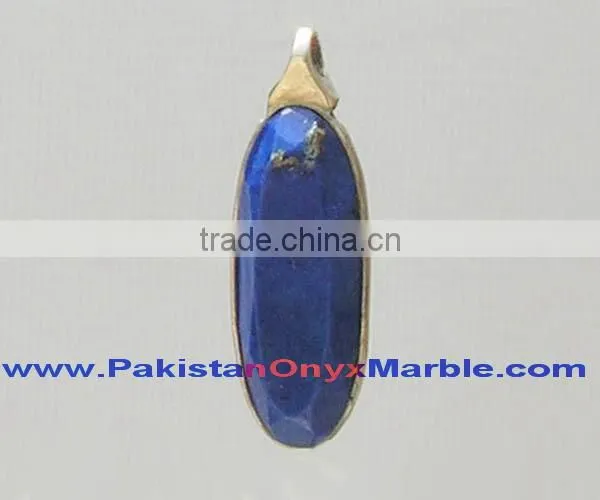 STERLING SILVER PENDANTS LAPIS LAZULI JEWELRY photo-6