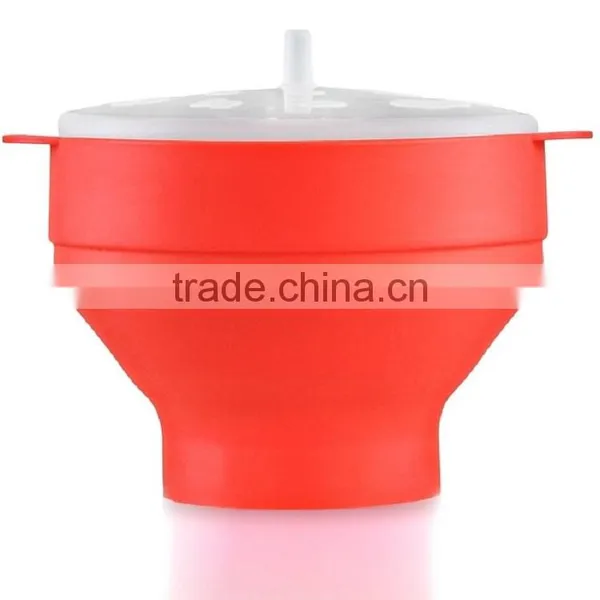 Silicone Homemake Popcorn Popper,easy to Clean photo-2