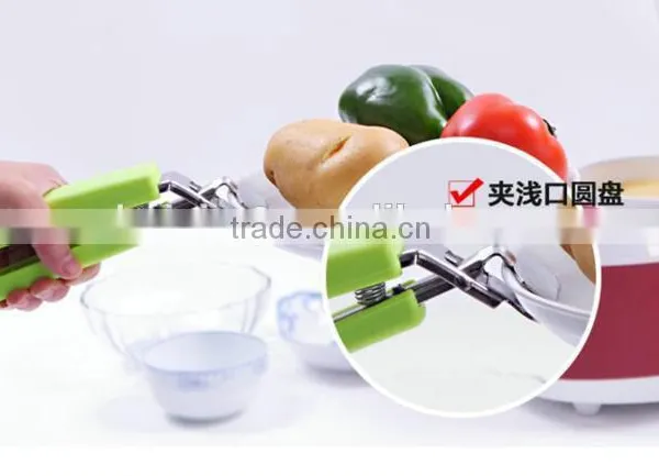 CY171 Stainless Steel Grill Clip Dish Bowl Grill Tools photo-3