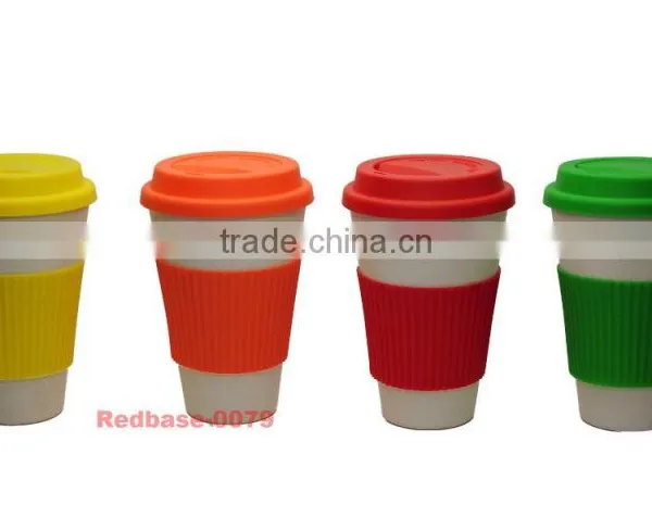 Bamboo Fiber Coffee Cup Eco-friendly Cup Biodegradable photo-3
