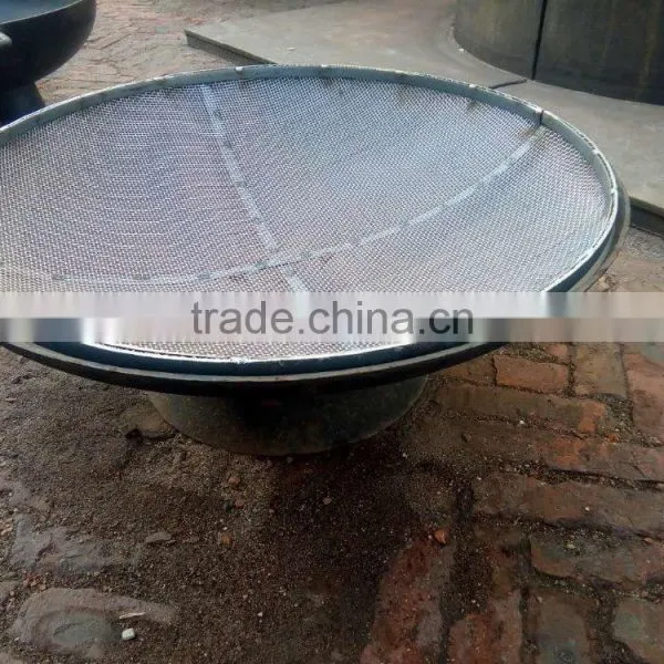 24" 30" Portable Outdoor Fire Pits With Screen Cover/ Patio Backyard Fireplace Outdoor Living Firepits photo-3