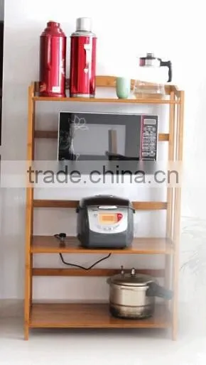Design Kitchen Racks, Kitchen Rack for Microwave Woven, Bamboo Rack Set photo-1