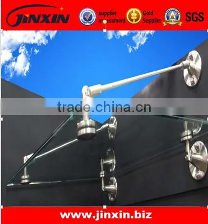 JINXIN Excelent Quality With Competitive Price Stainless Steel Glass Canopy photo-4
