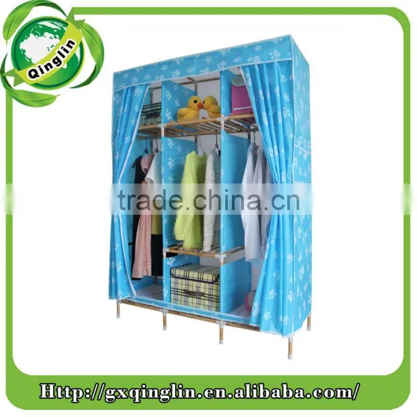 Diy Solid Wooden Moistureproof Wardrobe Interior Design photo-2