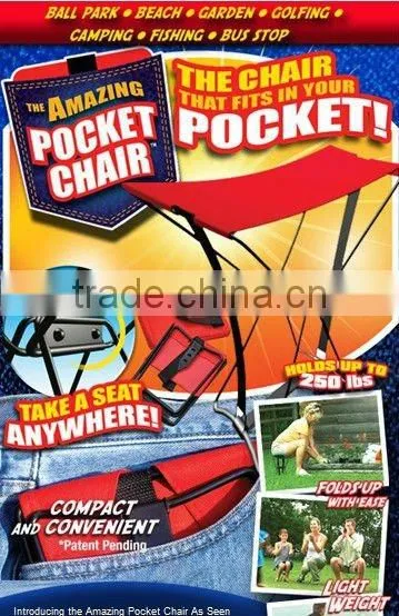 FOLDABLE CHAIR W/CARRY BAG,portable chair, pocket chair