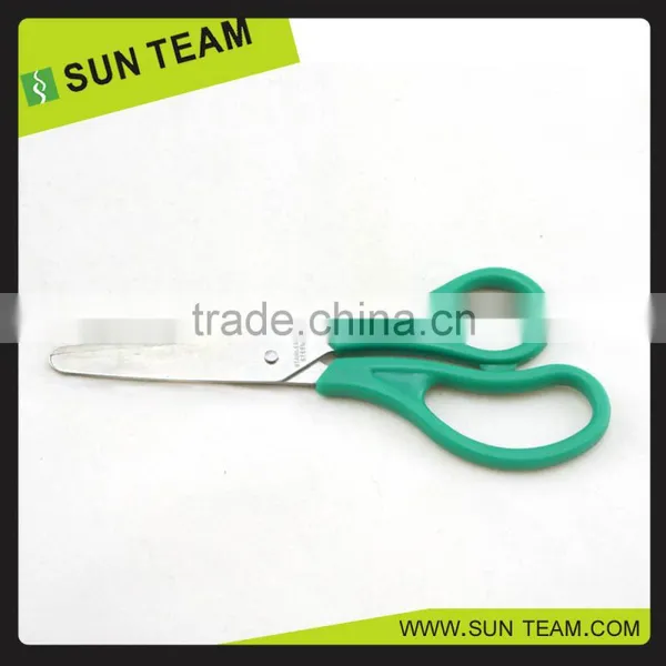 Round Tip Blade School Sationery Colorful Student Scissors photo-3