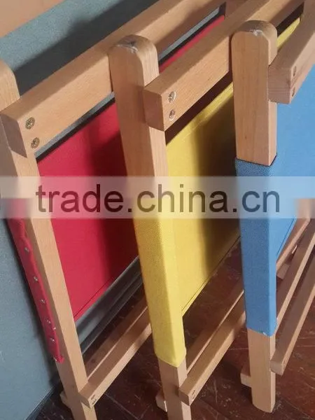 Wholesale Japanese Style Floor Chair Foldable Chair Wooden Folding Slat Chair photo-6