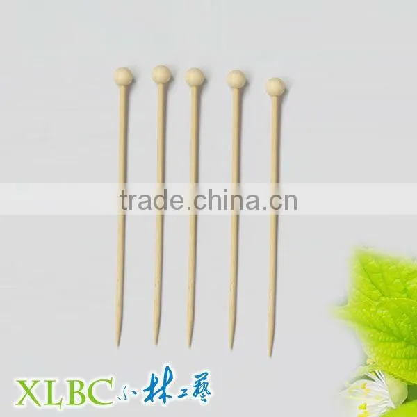 Bamboo Picks With Ball Ass