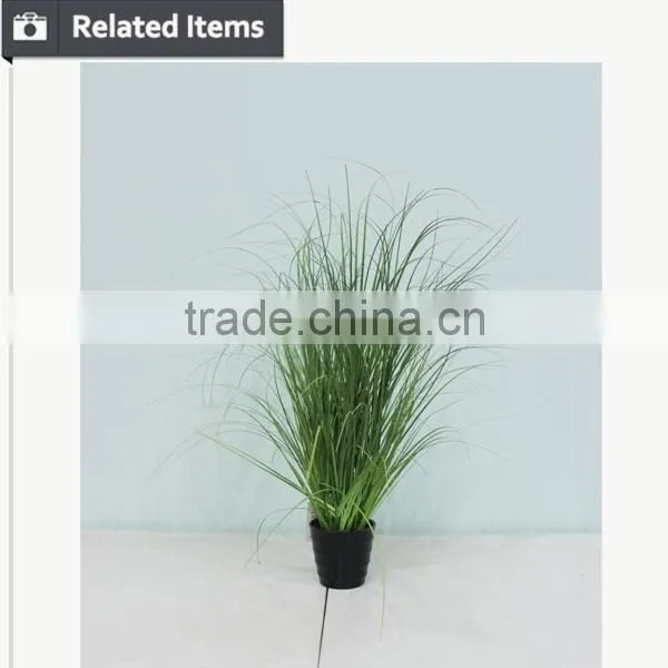 Home Decoration Items Factory Direct Made Green Great Design Artificial Onion Grass photo-6