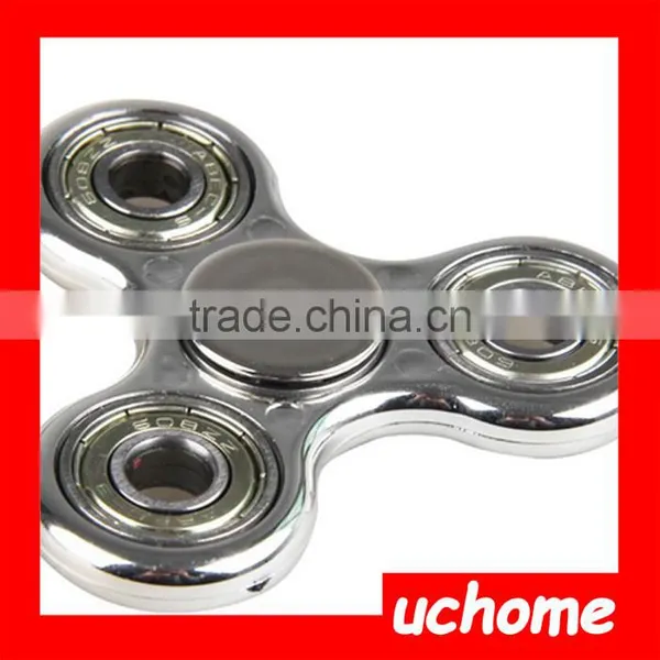 UCHOME 2017 Best Tri-Spinner Fidget Toy Plastic EDC Hand Spinner photo-2